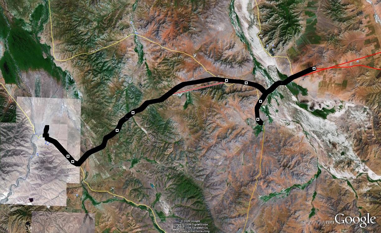 2009-07-05.JPG - 5.7.2009 - domenica - giorno 26 - Km 90 E Kharkhorin (MGL) (7.52) +6 - Mongol Els (MGL) (13.56) +6 - km 195, viaggio h 6.04, guida h 3.03