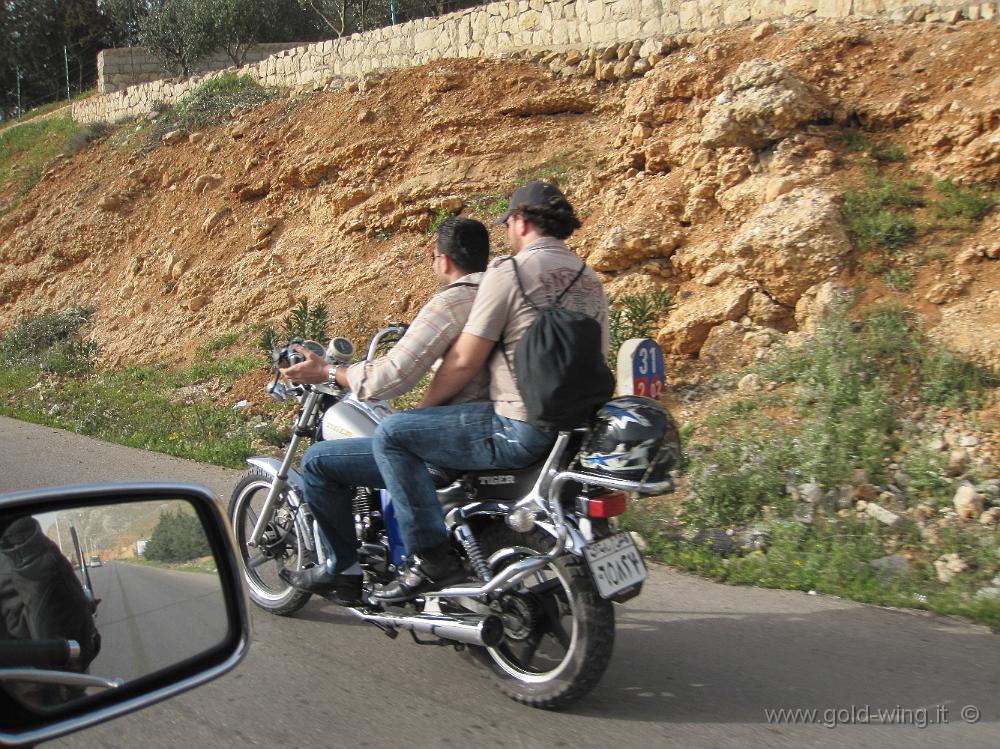 IMG_2055.JPG - Una rarità in questi Stati: un casco (ma non è al posto giusto)