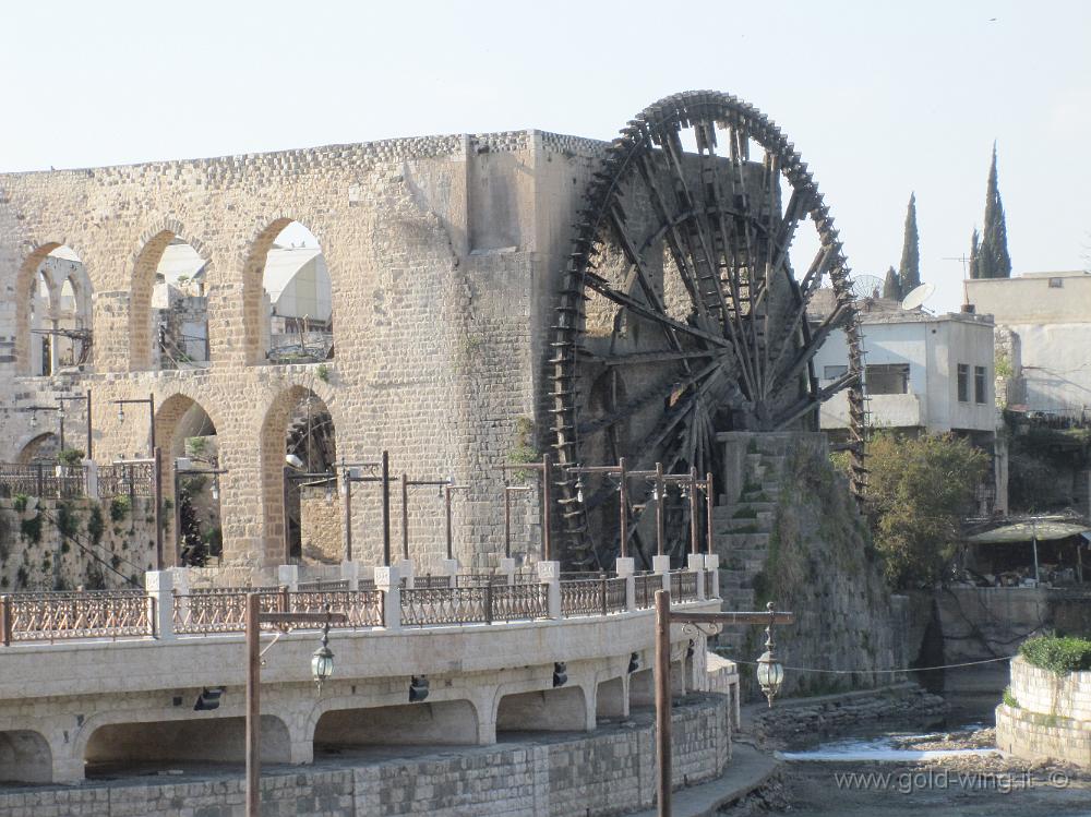 IMG_2457.JPG - Siria, Hama: una noria (ruota idraulica di legno)