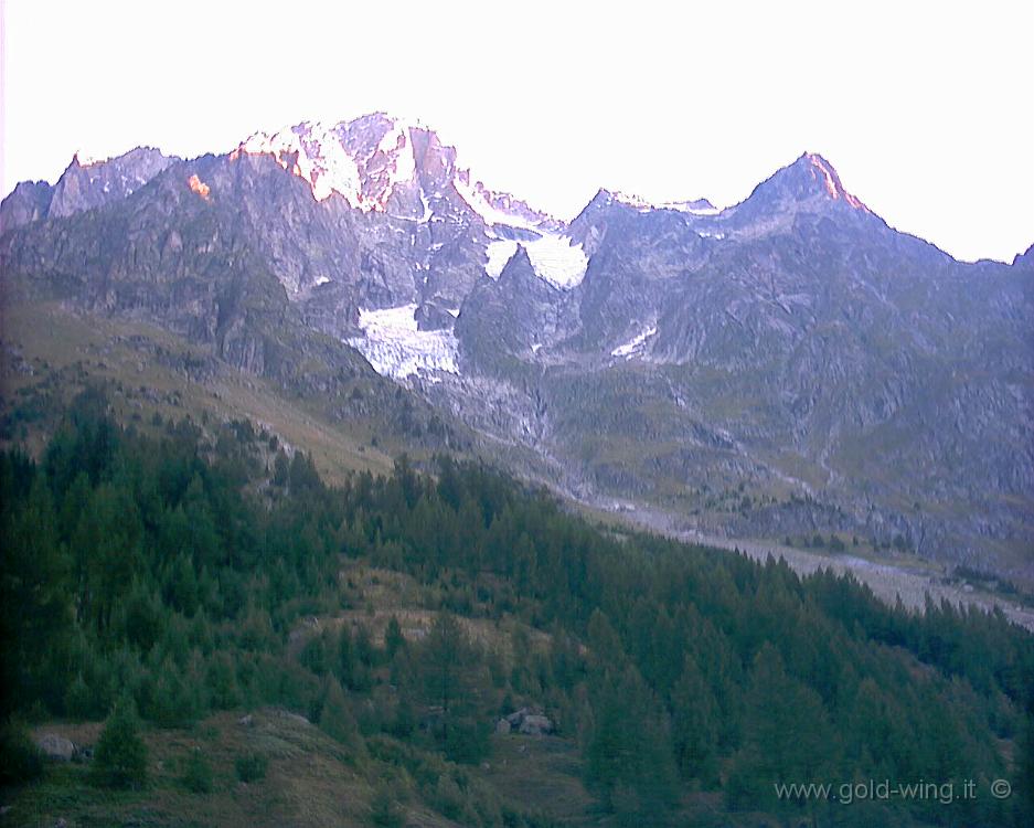 004.JPG - 18.8.2002 - Campeggio Tronchey, m 1.640, Val Ferret, M.Bianco - La mattina dopo l'arrivo