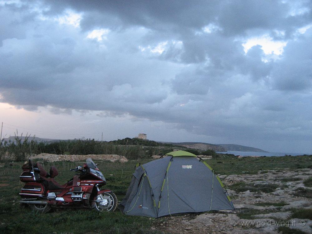 IMG_0172.JPG - Nord di Malta, Armier Bay. Isole di Comino e Gozo di fronte