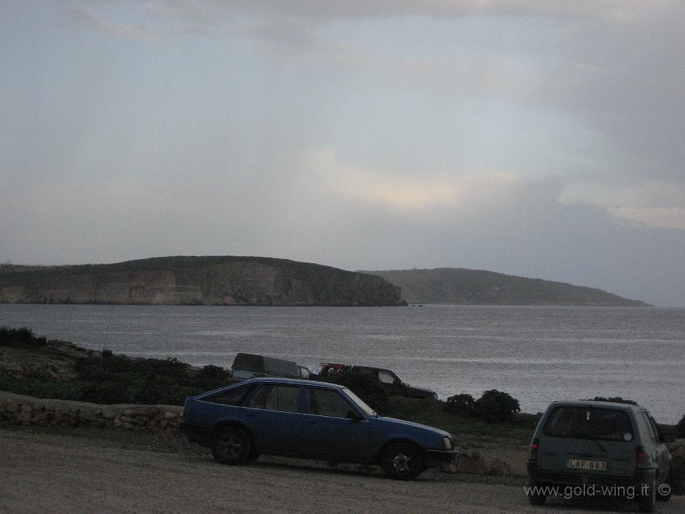 IMG_0183.JPG - Nord di Malta, Armier Bay. Isole di Comino e Gozo di fronte