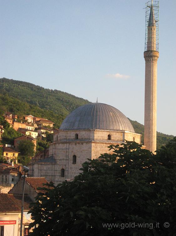 IMG_0875.JPG - La moschea di Sinan Pasa vista dalla finestra della camera d'albergo