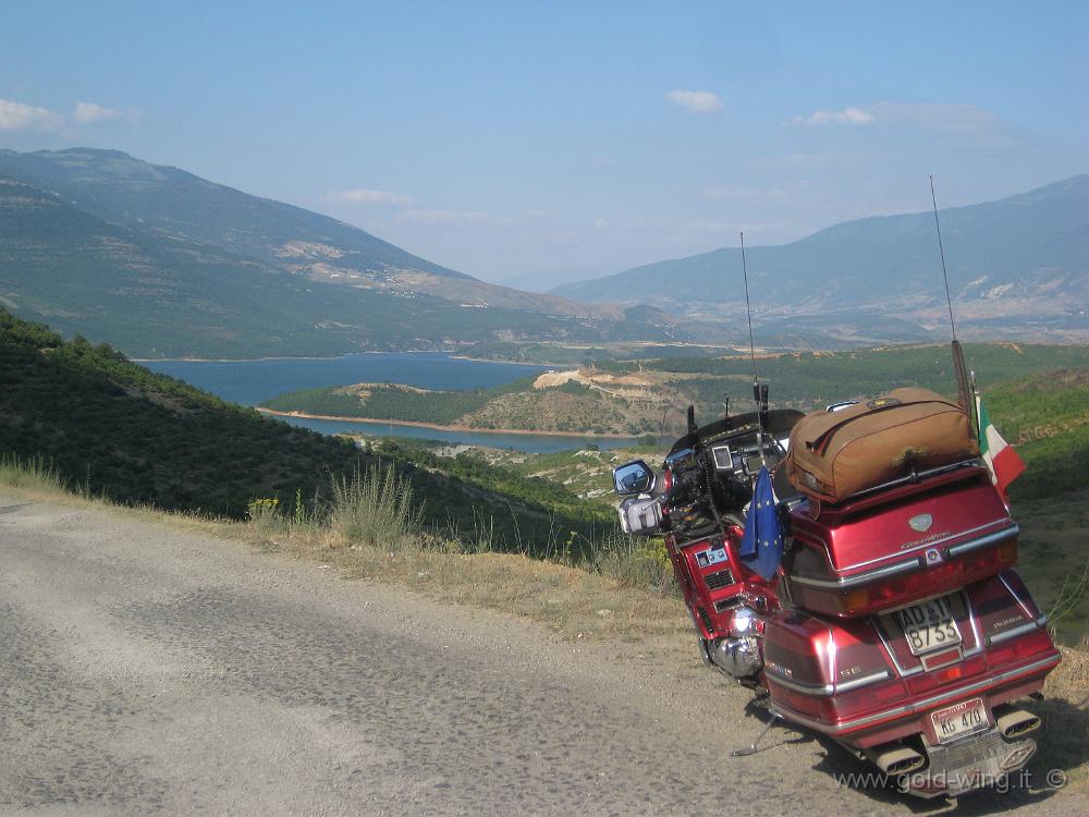 IMG_0851.JPG - Strada per Kukes e il Kosovo: lago artificiale sul Drin