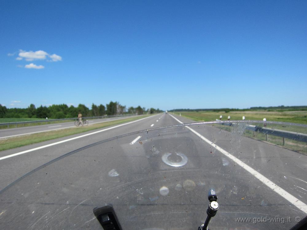 IMG_0177.JPG - Bielorussia - Bicicletta che attraversa l'autostrada