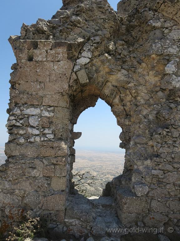 IMG_0784.JPG - In cima al castello di Kantara