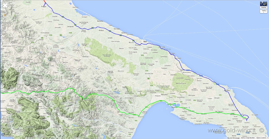 131002.jpg - 2.10. Lecce (Italia) (20.16) - Foggia (23.16). Km 295, viaggio h 3.00, guida h 2.40