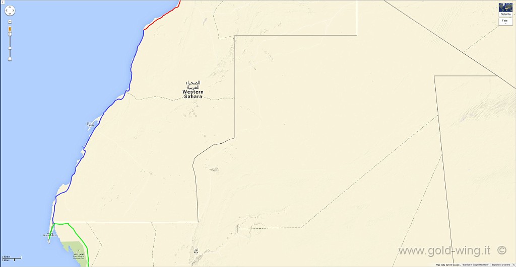 131219.jpg - 19.12. Nouadhibou (7.30) - Boujdour (Sahara Occidentale) (18.13). Km 702, viaggio h 10.43, guida h 7.35