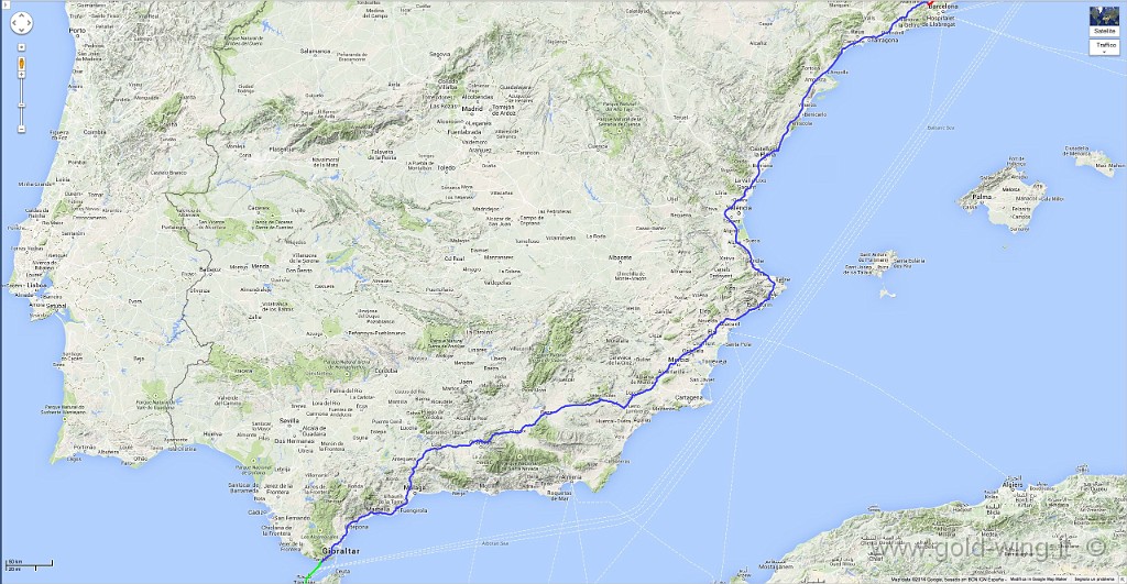 131222.jpg - 22.12. Tarifa (8.21) - Barcelona (21.41). Km 1.163, viaggio h 13.20, guida h 9.30