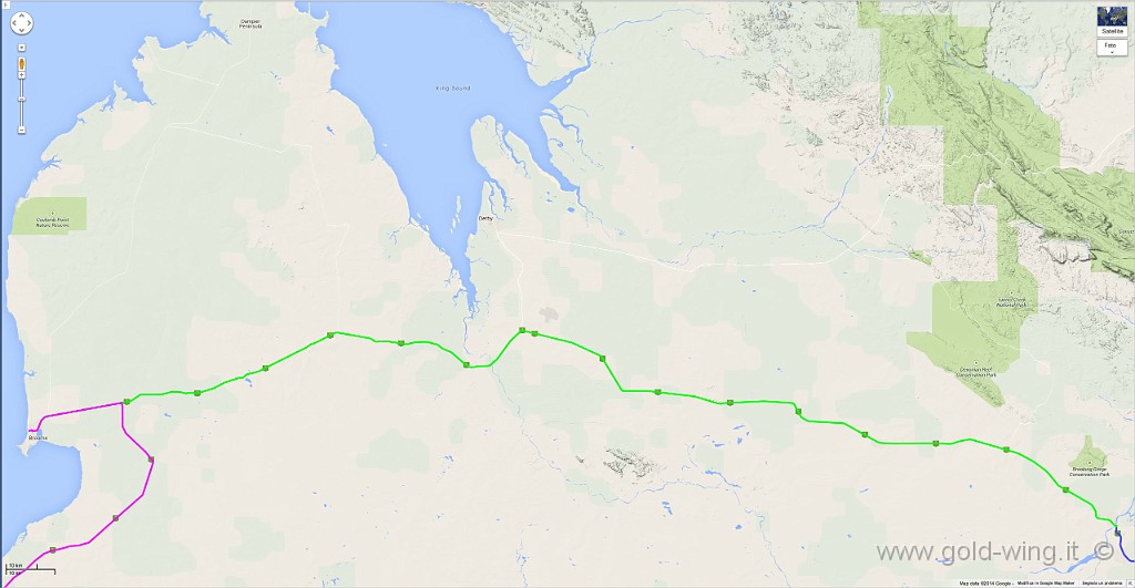 131107.jpg - Broome (11.51) - Fitzroy Crossing (17.24). Km 396, viaggio h 5.33, guida h 3.54