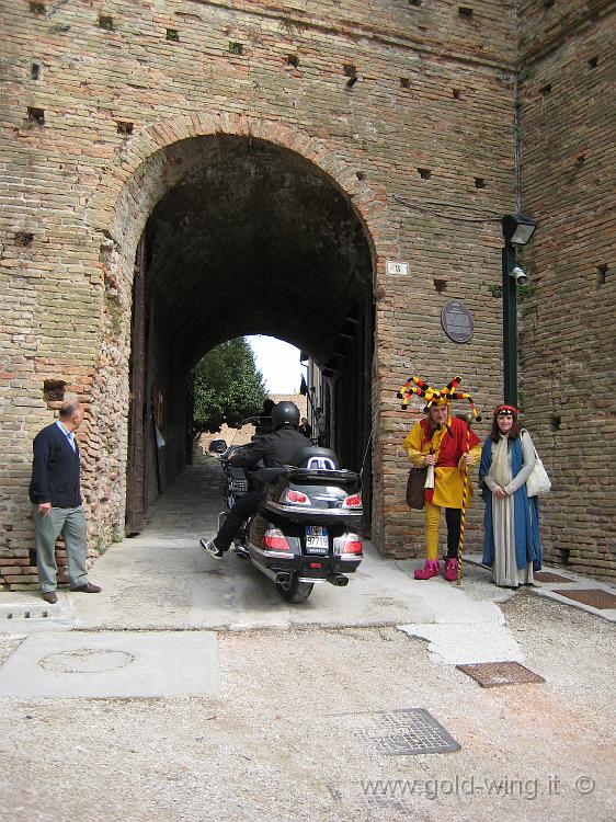 IMG_0086.JPG - Cesena, arrivo alla Rocca Malatestiana