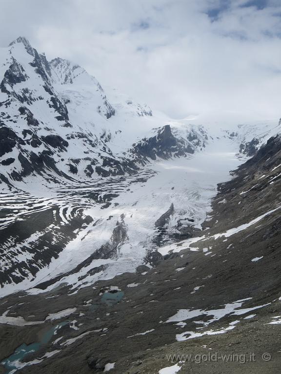 IMG_0202.JPG - Il Grossglockner (m 3.798) e il ghiacciaio del Pasterze