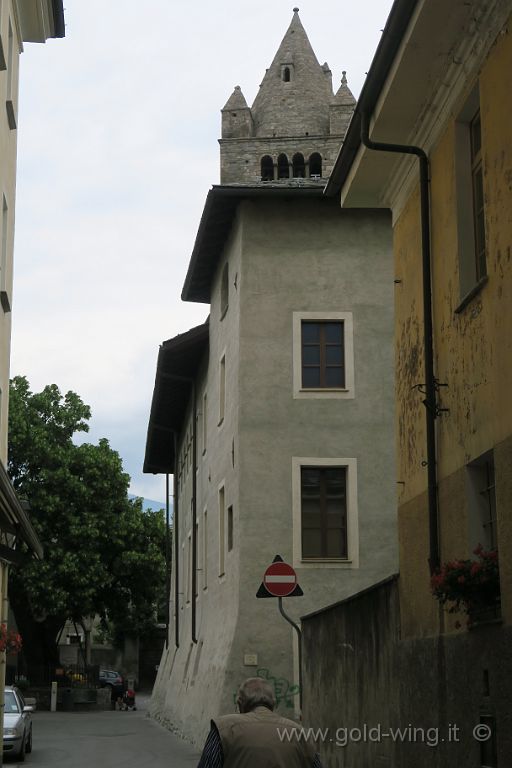 IMG_0459.JPG - Aosta: il campanile del complesso di Sant'Orso