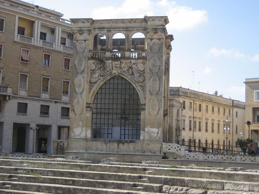 IMG_0208.JPG - Lecce: Anfiteatro Romano e Sedile